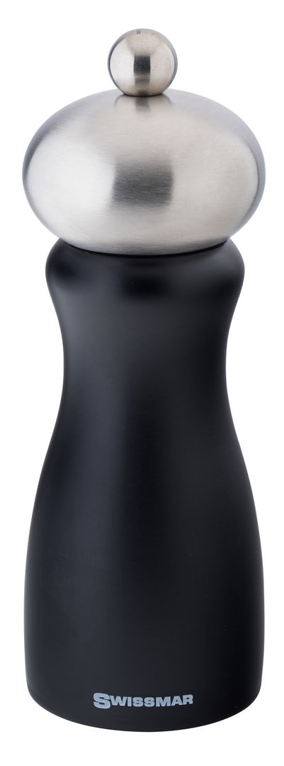 Belle Black Matte Salt Mill 6